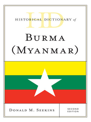 cover image of Historical Dictionary of Burma (Myanmar)